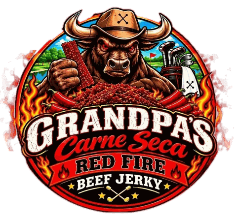 Grandpa's Carne Seca Red Fire badge